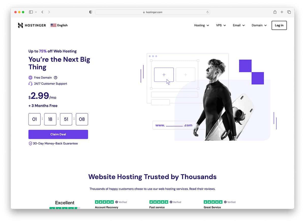 web hosting hub.com