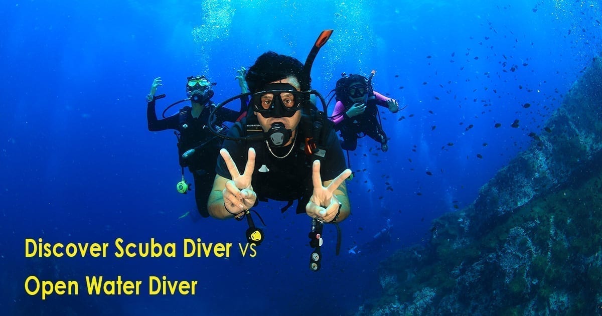scuba diving lesson