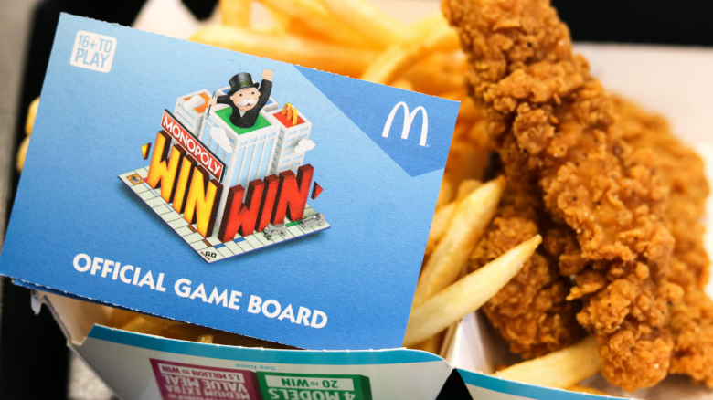 McDonald’s Monopoly menu items 2022 with the most amount of stickers revealed